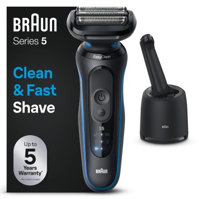 Afeitadora  Braun Series 5 52-B7000Cc  De Láminas Recortadora Negro