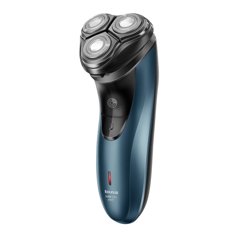 Afeitadora  Taurus 3 Side Shave Ipx7  De Rotación Recortadora Negro, Azul