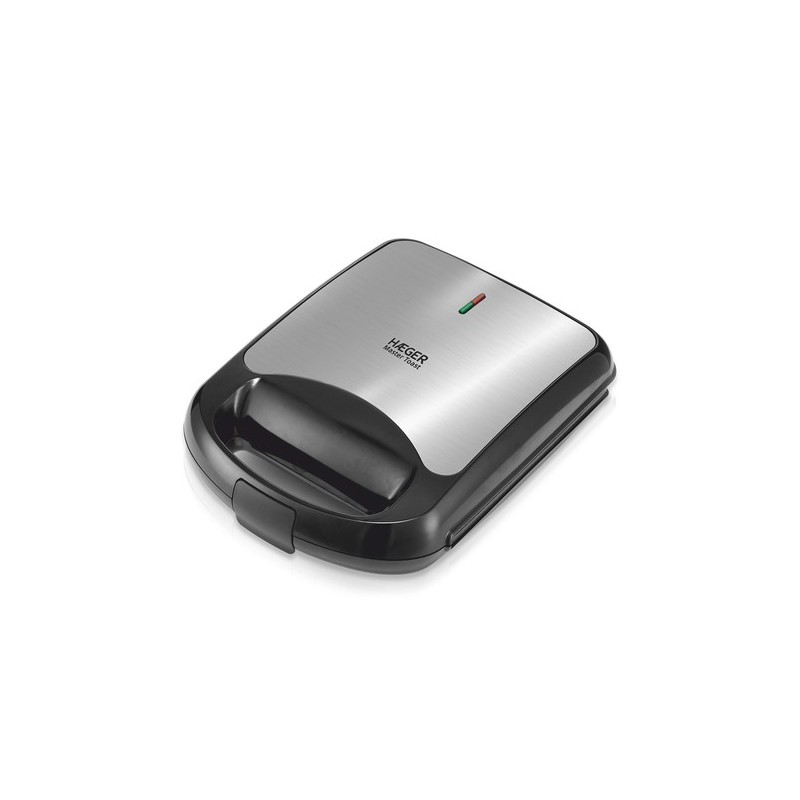 Haeger SM-15G.009A sandwichera 1500 W Negro, Acero