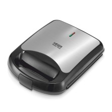 Haeger SM-15G.009A sandwichera 1500 W Negro, Acero