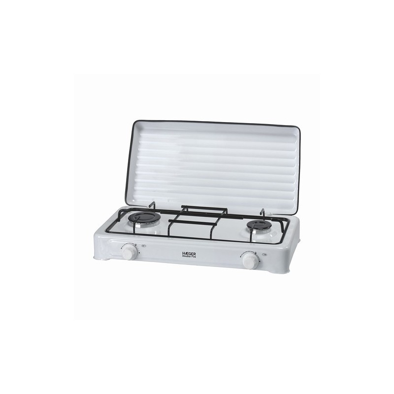 Haeger Double Fire Hornillo de combustible líquido