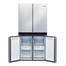 Whirlpool WQ9 B2L nevera puerta lado a lado Independiente 594 L E Acero inoxidable