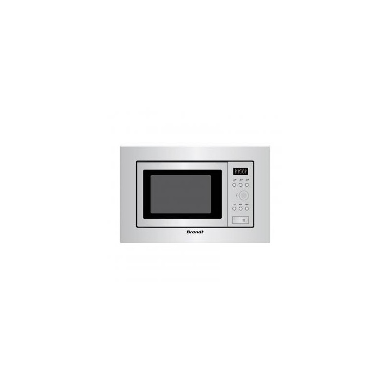 Brandt BMS6112X microondas Acero inoxidable Solo microondas Integrado 17 L 1050 W