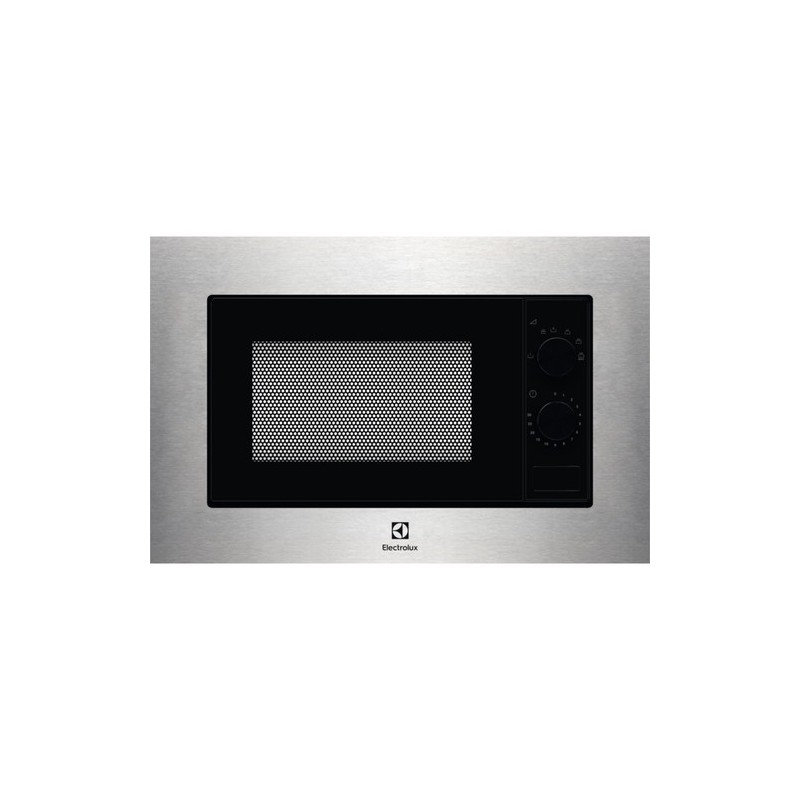 Electrolux KMSE173MMX Negro, Acero inoxidable Solo microondas Integrado 17 L 700 W