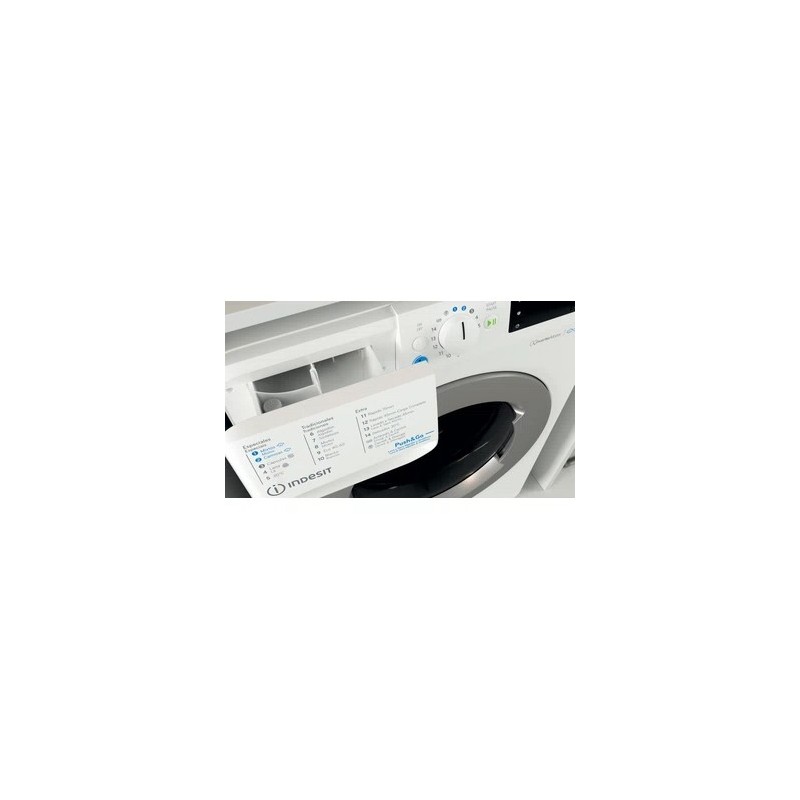 Indesit BDE 96436 WSV SPT lavadora-secadora Independiente Carga frontal Blanco D