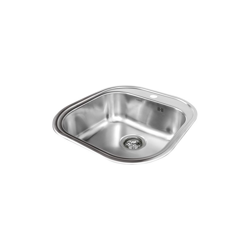 CATA CS-1 Lavabo sobre-encimera Rectangular Acero inoxidable