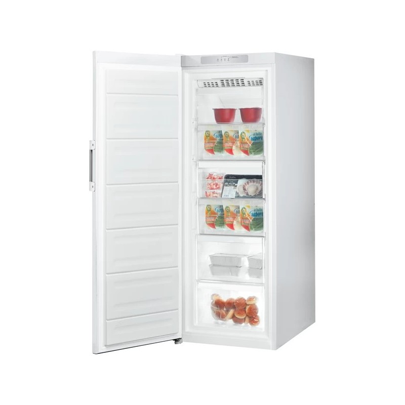 Indesit UI6 F2T W congelador Congelador vertical Independiente 228 L E Blanco