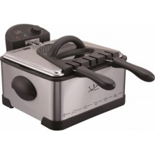 JATA FR700 freidora Doble 4 L 2000 W Acero inoxidable