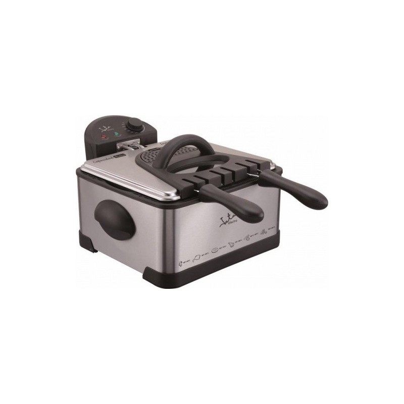 JATA FR700 freidora Doble 4 L 2000 W Acero inoxidable