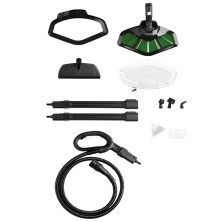 Polti Smart 35 Mop Limpiador a vapor de cilindro 1,6 L 1800 W Negro, Verde, Blanco