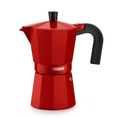 Monix M281709 cafetera manual Cafetera italiana Rojo