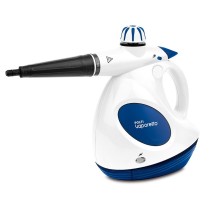 Polti Vaporetto First Limpiador a vapor portátil 0,2 L 1000 W Azul, Blanco