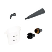 Polti Vaporetto First Limpiador a vapor portátil 0,2 L 1000 W Azul, Blanco