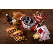 Ariete 0206/00 Tostador de perritos calientes 650 W Rojo