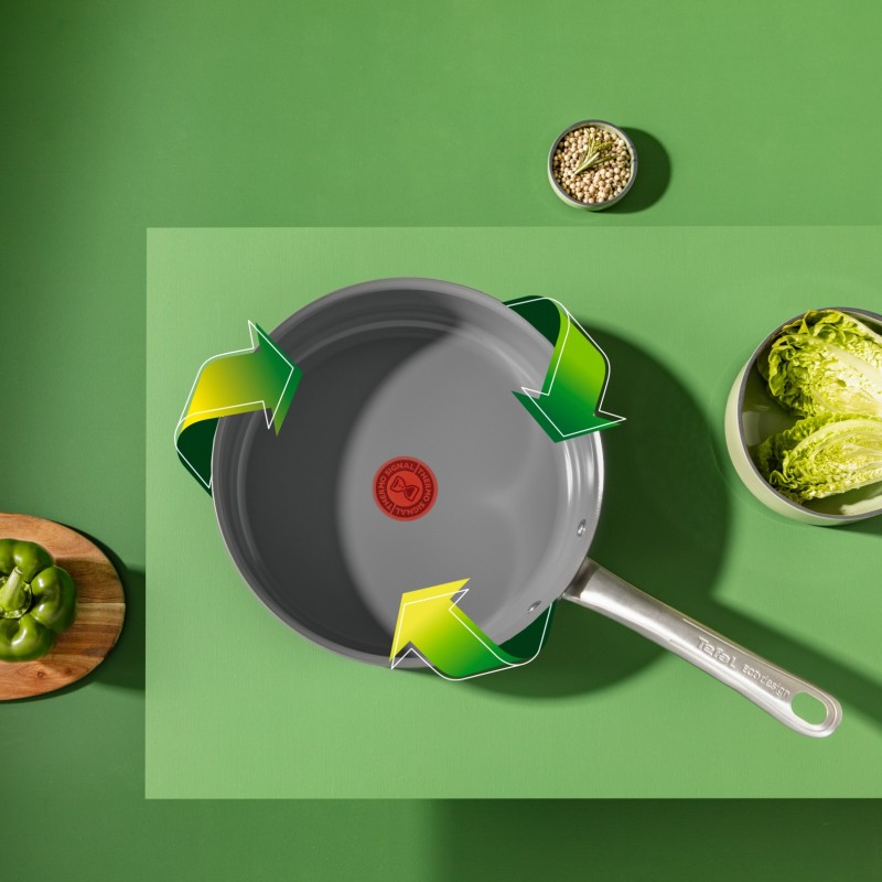 Tefal Renew+ C4243253 cacerola Sartén multiuso Alrededor