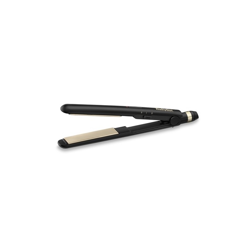 BaByliss Ceramic Straight 230 Plancha de pelo Caliente Negro 40 W 2 m