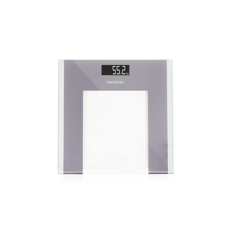 Cecotec Surface Precision Healthy Plaza Gris, Transparente, Blanco Báscula personal electrónica