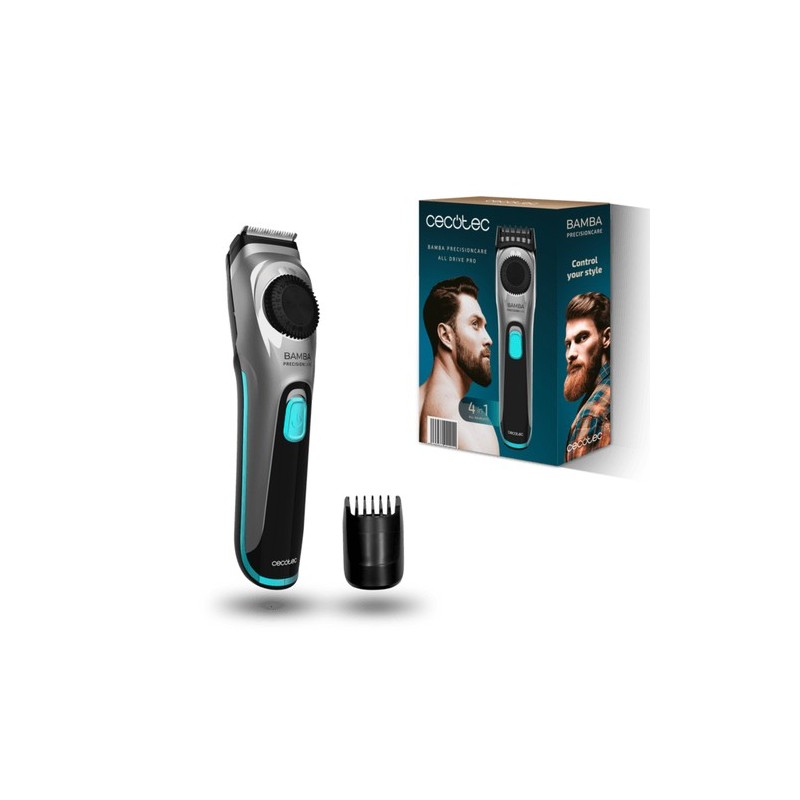 Cecotec Bamba PrecisionCare AllDrive Pro Negro, Plata Ión de litio