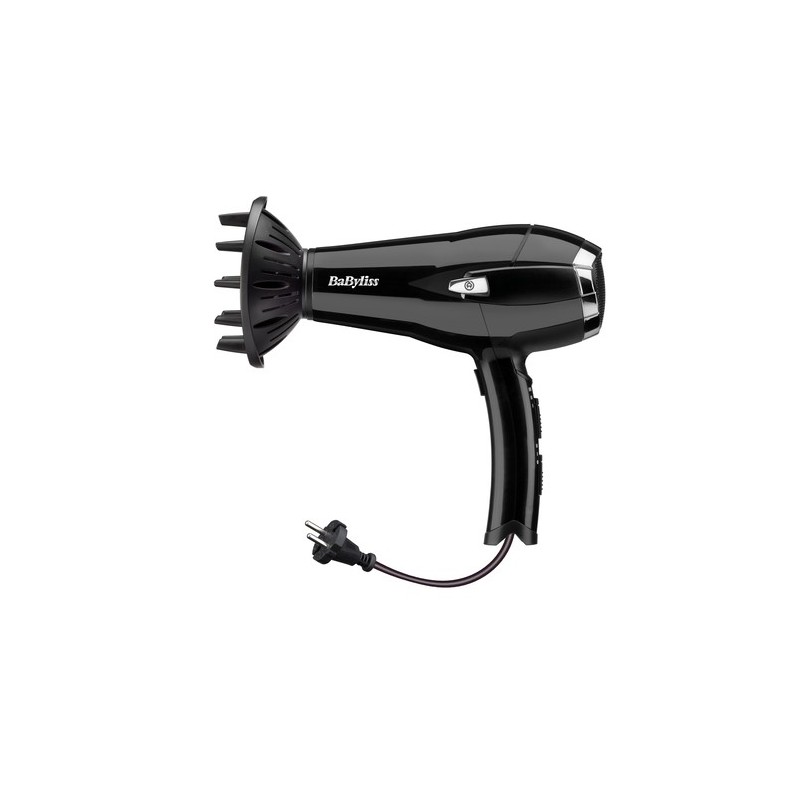 BaByliss D374DE secador 2000 W Negro