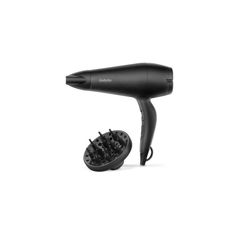BaByliss D215DE secador 2000 W Negro