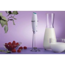JATA JEES1111 espumador o calentador de leche Automático Azul, Blanco
