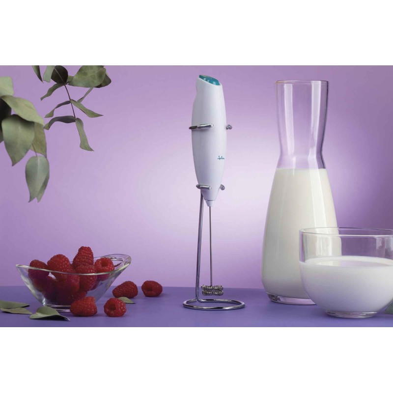 JATA JEES1111 espumador o calentador de leche Automático Azul, Blanco
