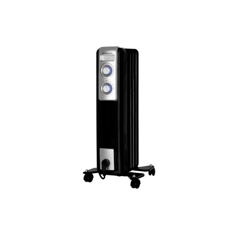 Orbegozo RN 1000 calefactor eléctrico Interior Negro 1000 W Radiador de aceite eléctrico