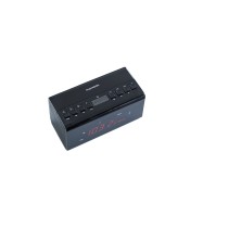 Thomson CR50 radio Reloj Negro