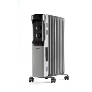 Taurus Dakar 2500 Interior Negro, Gris 2500 W Radiador de aceite eléctrico