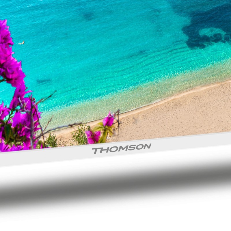 Thomson 55UA5S13W Televisor 139,7 cm (55") 4K Ultra HD Smart TV Wifi Blanco