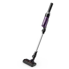 Rowenta RH1129 Aspiradora escoba 2 en 1 Batería Secar Sin bolsa 0,4 L 100 W Púrpura, Aluminio