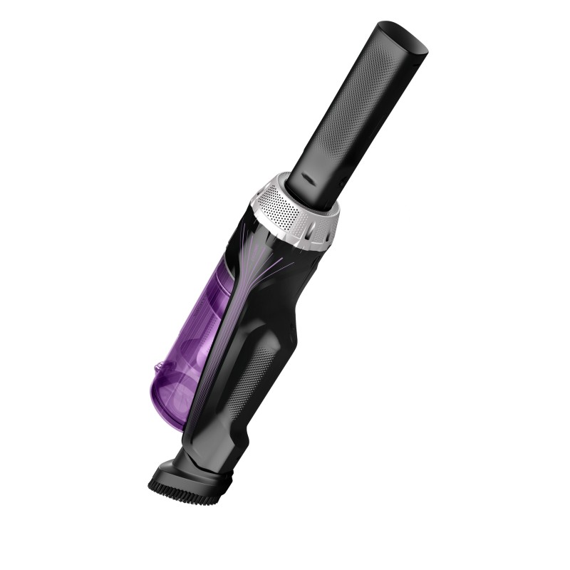 Rowenta RH1129 Aspiradora escoba 2 en 1 Batería Secar Sin bolsa 0,4 L 100 W Púrpura, Aluminio