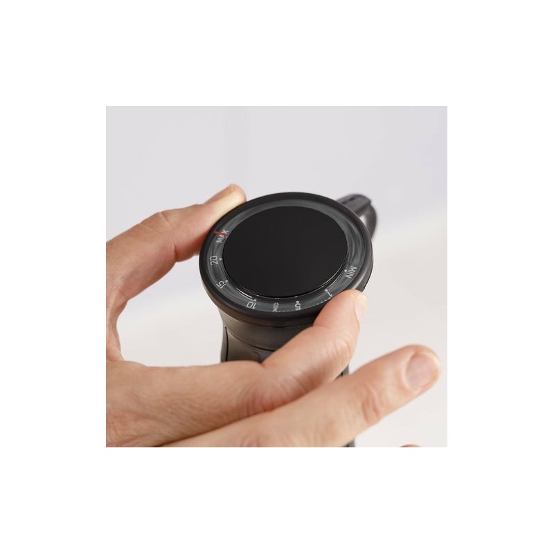 Taurus Bapi 1200 Premium Fullset Batidora de inmersión 1200 W Negro, Acero inoxidable