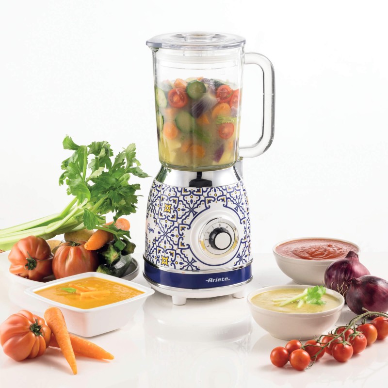 Ariete 0583/0C 1,5 L Batidora de vaso 1000 W Azul, Multicolor