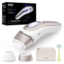 Braun Skin i-expert PL7147 Luz pulsada intensa (IPL) Oro rosa, Blanco