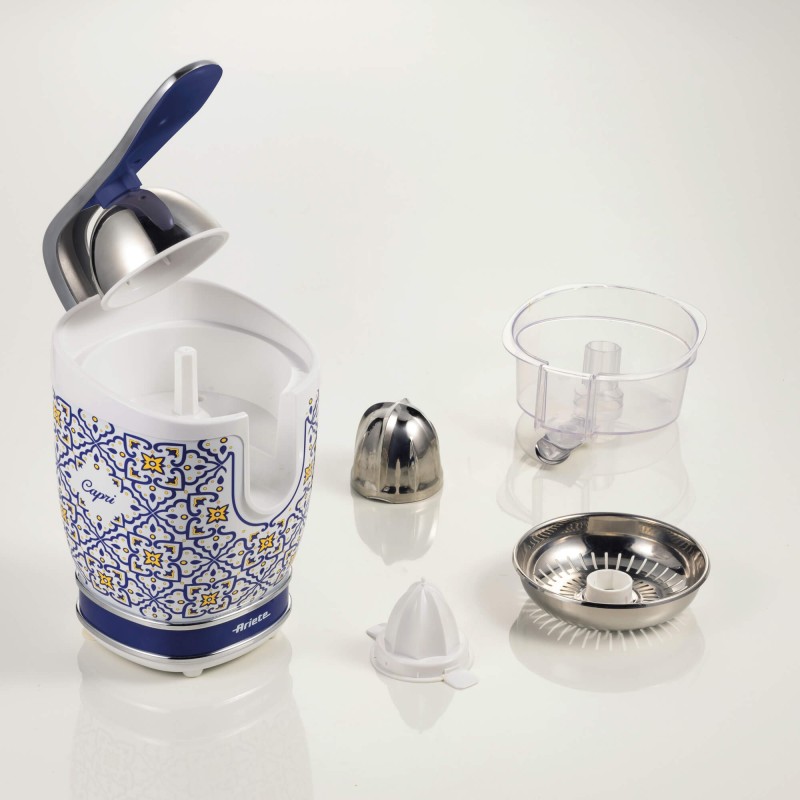 Ariete 0413/0C prensa de cítricos eléctricos 0,6 L 85 W Azul, Multicolor