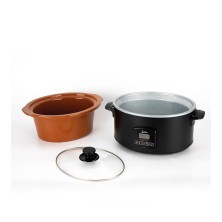 JATA JEOL2145 olla de cocción lenta 5 L 210 W Negro, Terracota