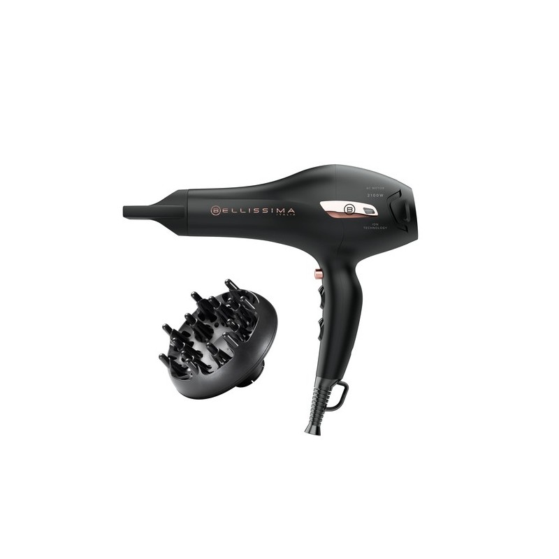 Bellissima P7 3000 secador 2100 W Negro, Oro rosa