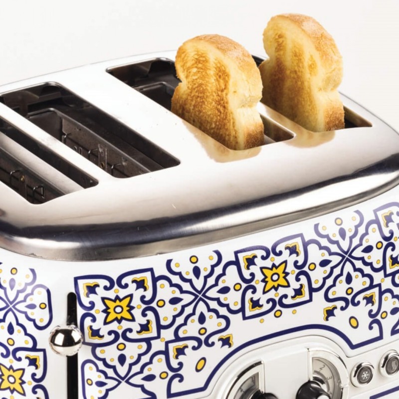 Ariete 0156/0C 6 2 rebanada(s) 1630 W Azul, Multicolor