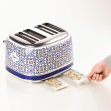 Ariete 0156/0C 6 2 rebanada(s) 1630 W Azul, Multicolor