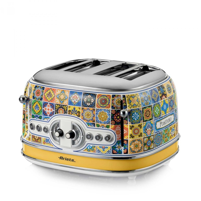 Ariete 0156/0P 6 2 rebanada(s) 1630 W Multicolor, Amarillo