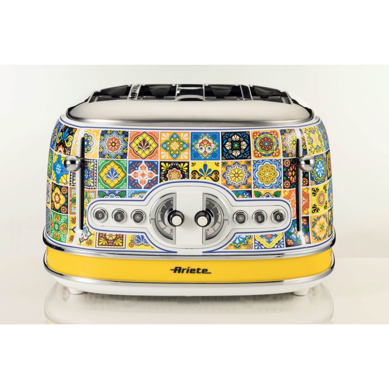 Ariete 0156/0P 6 2 rebanada(s) 1630 W Multicolor, Amarillo