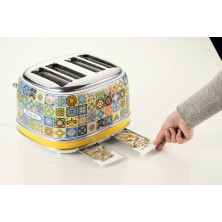 Ariete 0156/0P 6 2 rebanada(s) 1630 W Multicolor, Amarillo