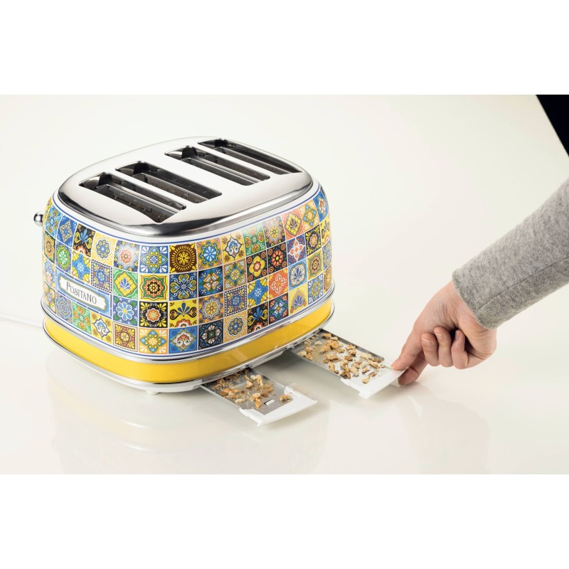 Ariete 0156/0P 6 2 rebanada(s) 1630 W Multicolor, Amarillo