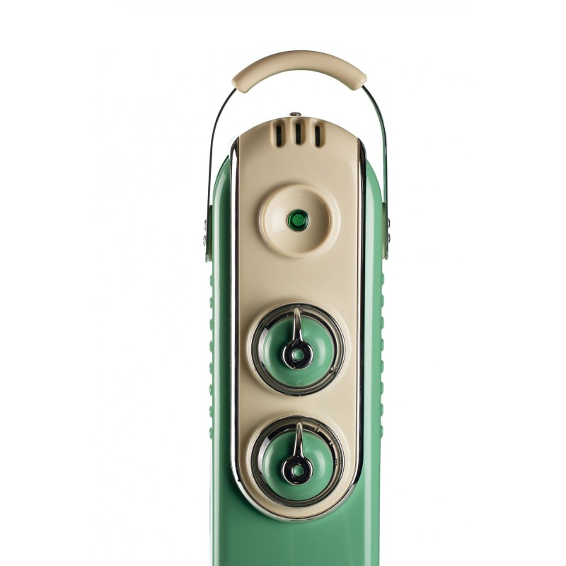 Ariete 0838/14 Interior Verde 2000 W Radiador de aceite eléctrico