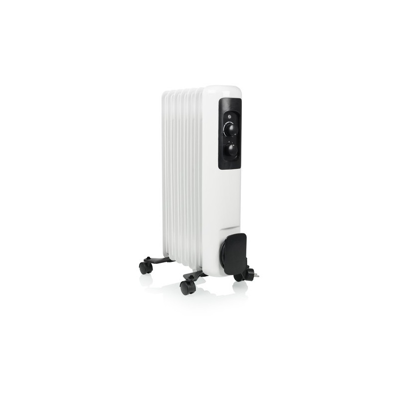 Tristar KA-5177 calefactor eléctrico Interior Negro, Blanco 1500 W Radiador de aceite eléctrico