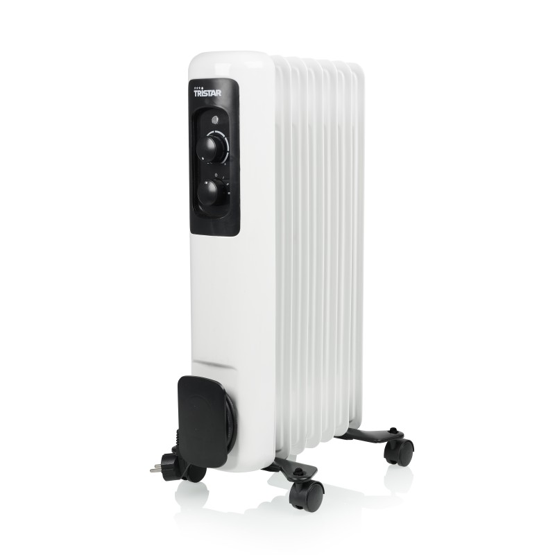 Tristar KA-5177 calefactor eléctrico Interior Negro, Blanco 1500 W Radiador de aceite eléctrico
