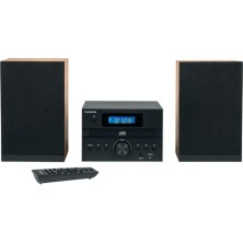 Thomson MIC122BT Microcadena de música para uso doméstico 10 W Negro, Plata
