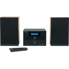 Thomson MIC122BT Microcadena de música para uso doméstico 10 W Negro, Plata