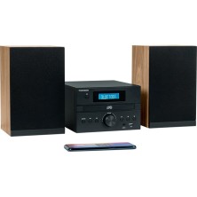 Thomson MIC122BT Microcadena de música para uso doméstico 10 W Negro, Plata